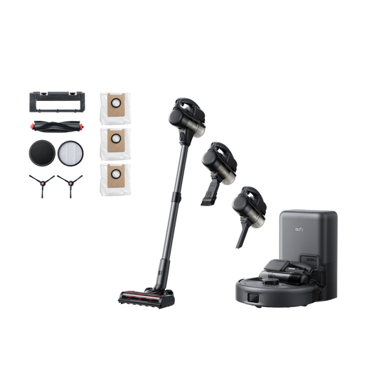 Robot Aspirapolvere 3-in-1 E20 eufy + eufy Kit di accessori