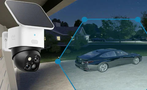 eufy telecamera con visione notturna a colori
