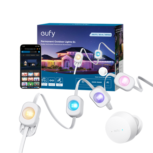 Eufy Luci da Esterno Permanenti S4