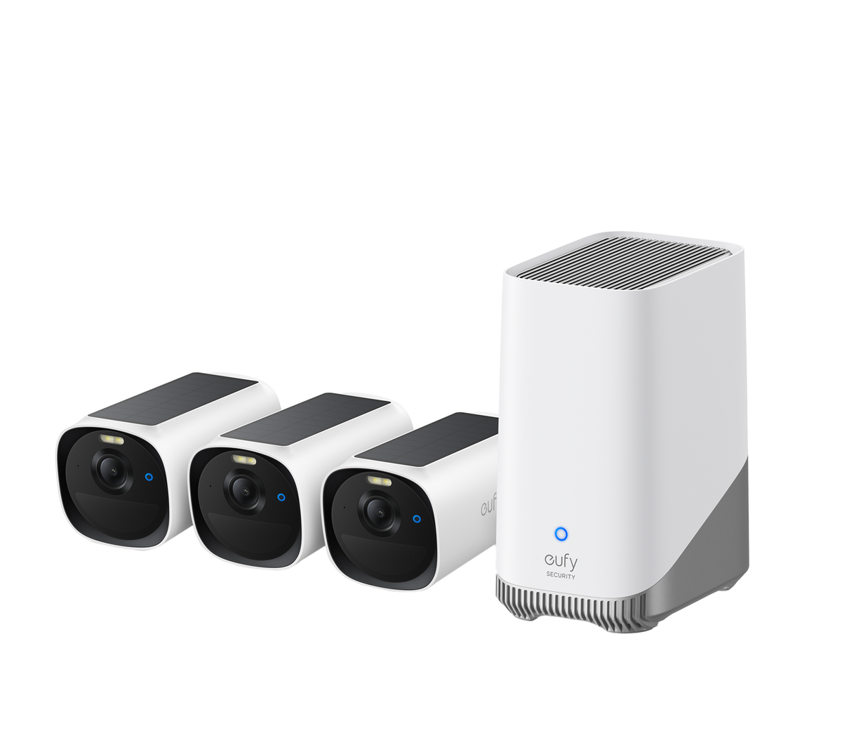 eufy Security eufyCam E40 3-Cam Kit (HomeBase 2)