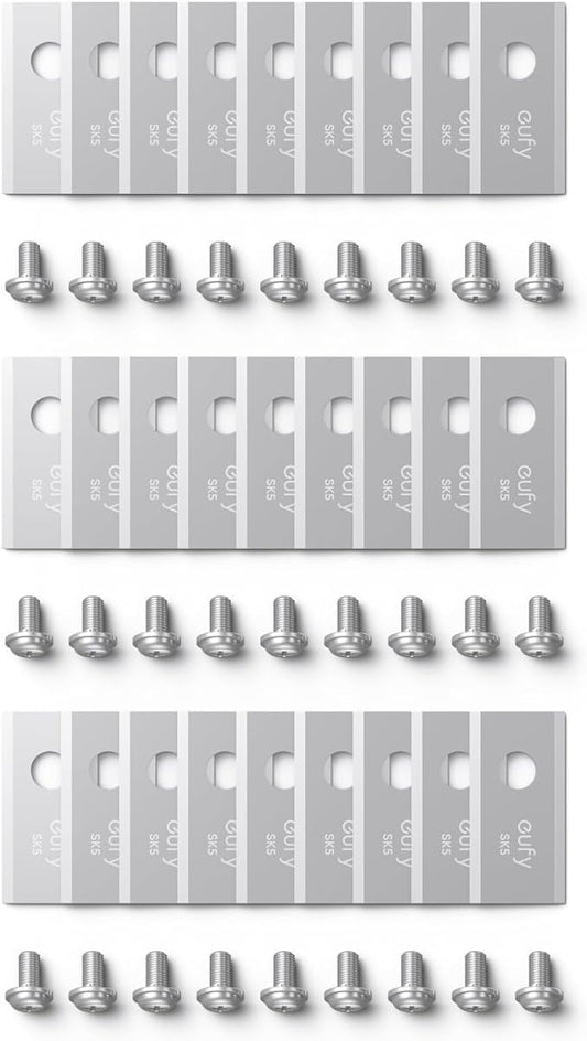 Scatola di lame di ricambio eufy: 3 (9 lame per tosaerba e 9 viti), compatibile con eufy E15 & E18*
