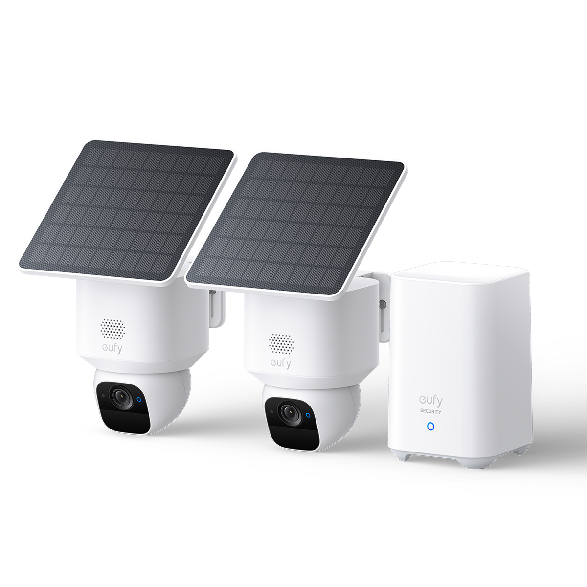 eufyCam Solo E30 (confezione da 2 telecamere) + HomeBase S280
