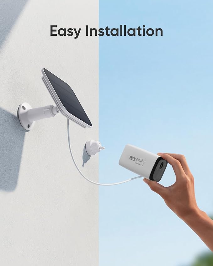 eufy Security SoloCam C210 con pannello solare