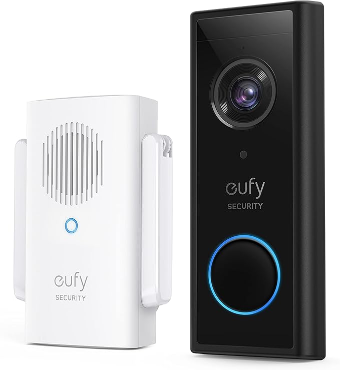 eufy Security, videocitofono wireless (a batteria) con 2K HD