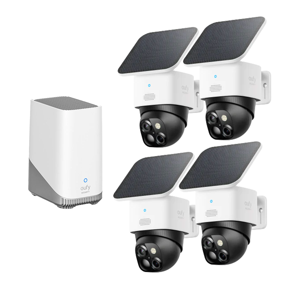 SoloCam S340 (Confezione da 4 telecamere) + HomeBase S380