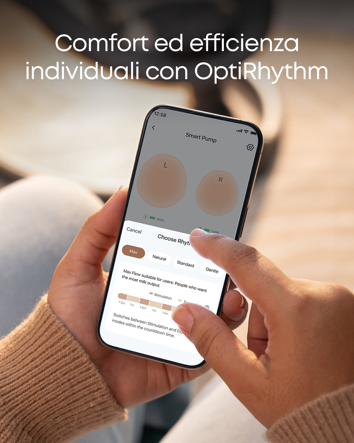 eufy S1 Pro HeatFlow™ Tiralatte Indossabile Riscaldato