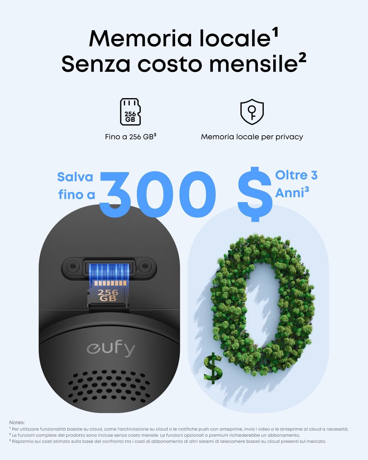 eufy Cam  C31 , nero