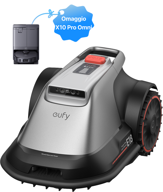 Robot tagliaerba eufy E18 +X10 Pro Omni