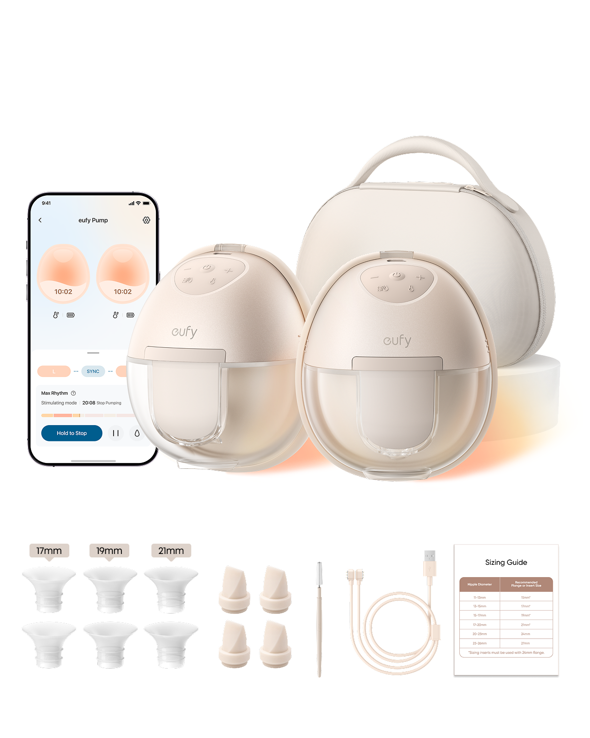 eufy S1 Pro HeatFlow™ Tiralatte Indossabile Riscaldato